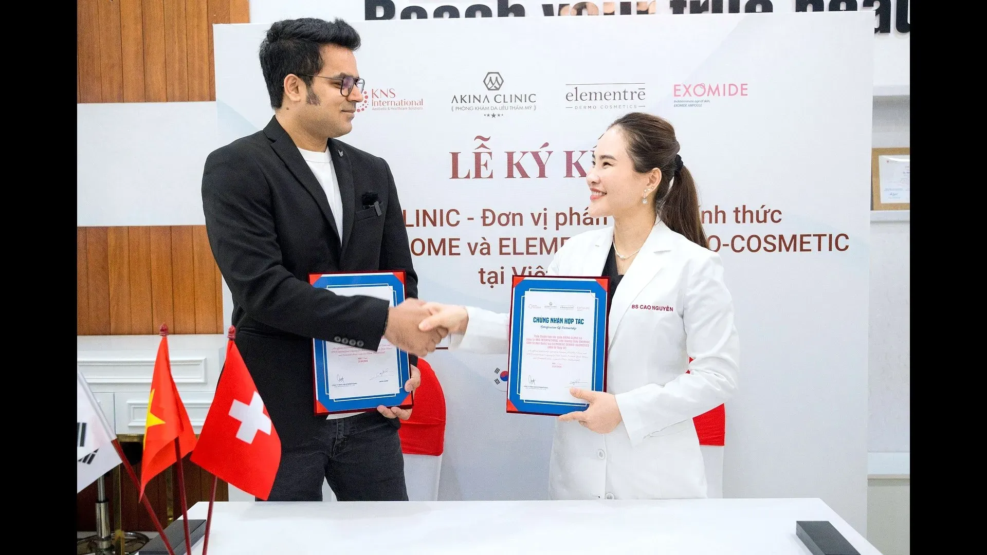 Exomide Signing Ceremony with AKINA Center: Advancing Exosome & Stem Cell Innovation in Dermatology image 5